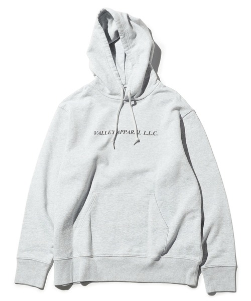 Valley Apparel(バレーアパレル)の「バーティカルロゴパーカー(パーカー・メンズ・ヘザーグレー/ブラック・LARGE/X-LARGE/MEDIUM)」の2枚目の写真