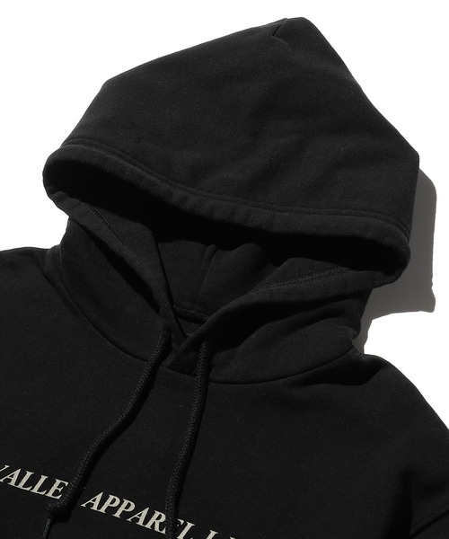 Valley Apparel(バレーアパレル)の「バーティカルロゴパーカー(パーカー・メンズ・ヘザーグレー/ブラック・LARGE/X-LARGE/MEDIUM)」の4枚目の写真