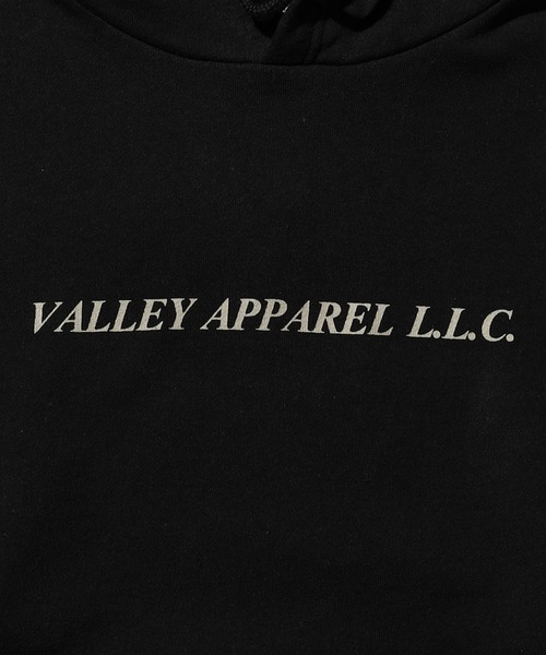 Valley Apparel(バレーアパレル)の「バーティカルロゴパーカー(パーカー・メンズ・ヘザーグレー/ブラック・LARGE/X-LARGE/MEDIUM)」の7枚目の写真