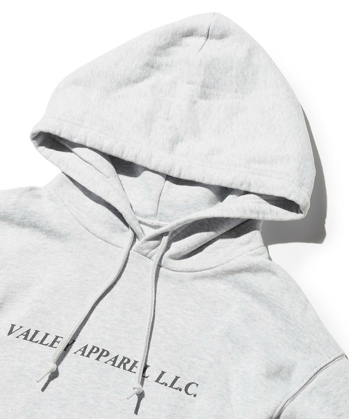 Valley Apparel(バレーアパレル)の「バーティカルロゴパーカー(パーカー・メンズ・ヘザーグレー/ブラック・LARGE/X-LARGE/MEDIUM)」の10枚目の写真