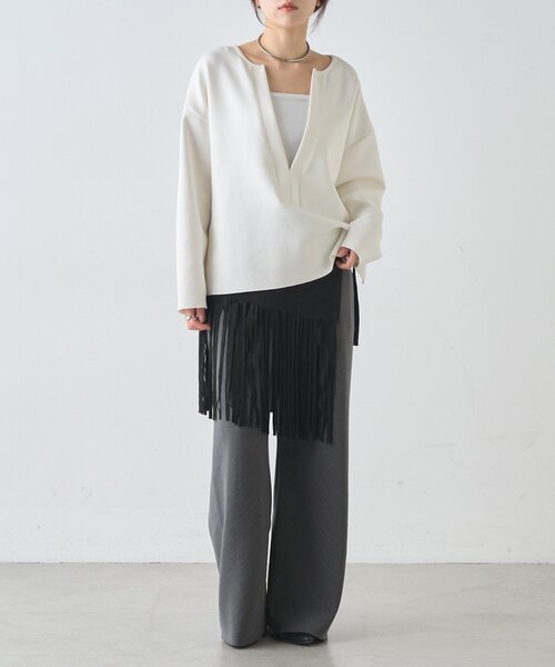 SHENERY（シーナリー）の「フリンジベルト（ベルト・レディース・ブラック/ブラウン・FREE）」の3枚目の写真