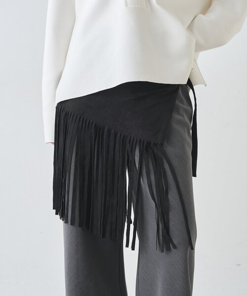 SHENERY（シーナリー）の「フリンジベルト（ベルト・レディース・ブラック/ブラウン・FREE）」の9枚目の写真