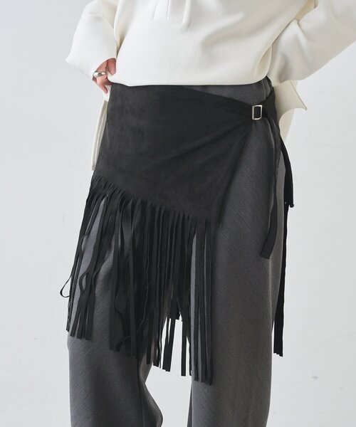 SHENERY（シーナリー）の「フリンジベルト（ベルト・レディース・ブラック/ブラウン・FREE）」の10枚目の写真