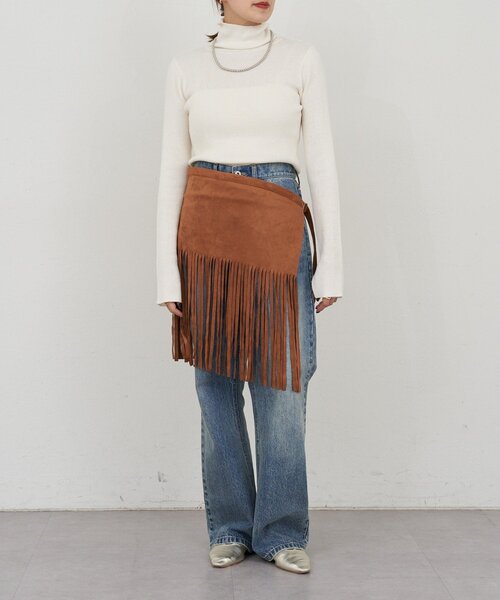 SHENERY（シーナリー）の「フリンジベルト（ベルト・レディース・ブラック/ブラウン・FREE）」の15枚目の写真