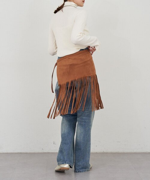 SHENERY（シーナリー）の「フリンジベルト（ベルト・レディース・ブラック/ブラウン・FREE）」の16枚目の写真