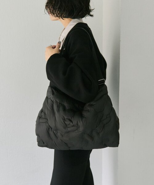 ear PAPILLONNER（イアパピヨネ）の「《410g》３ボンディングショルダーバッグ（ショルダーバッグ・レディース・ブラック/サックスブルー・FREE）」の11枚目の写真