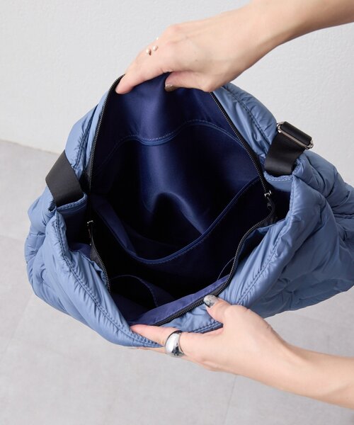 ear PAPILLONNER（イアパピヨネ）の「《410g》３ボンディングショルダーバッグ（ショルダーバッグ・レディース・ブラック/サックスブルー・FREE）」の22枚目の写真