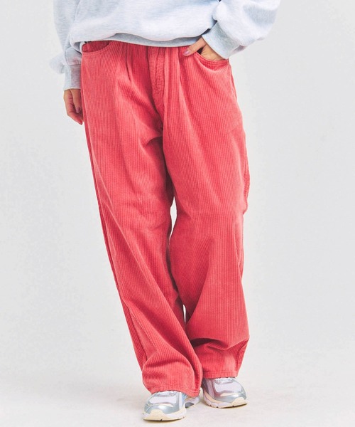 GUNG HO（ガンホー）の「GUNG HO 9W CORDUROY BAGGY PANTS（その他パンツ・メンズ・ブラック/ピンク・M/L/XL）」の2枚目の写真