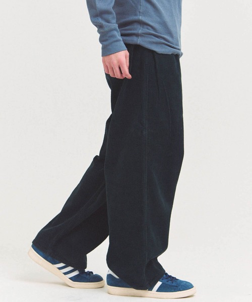GUNG HO（ガンホー）の「GUNG HO 9W CORDUROY BAGGY PANTS（その他パンツ・メンズ・ブラック/ピンク・M/L/XL）」の6枚目の写真