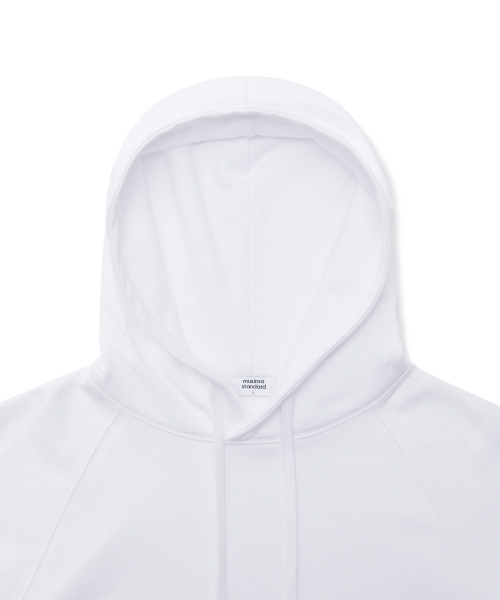 MUSINSA STANDARD（ムシンサスタンダード）の「フード付きスウェットシャツ[白]（パーカー・メンズ・その他・XX-LARGE/XXX-LARGE/SMALL/MEDIUM/LARGE/X-LARGE）」の3枚目の写真
