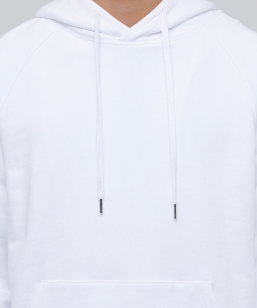 MUSINSA STANDARD（ムシンサスタンダード）の「フード付きスウェットシャツ[白]（パーカー・メンズ・その他・XX-LARGE/XXX-LARGE/SMALL/MEDIUM/LARGE/X-LARGE）」の5枚目の写真