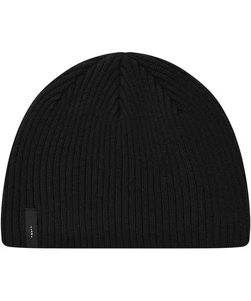 FLAREUP(フレアアップ)の「2.FLARE Knit Beanie (FL-716)(ニットキャップ/ビーニー・レディース・ブラック・FREE)」の1枚目の写真