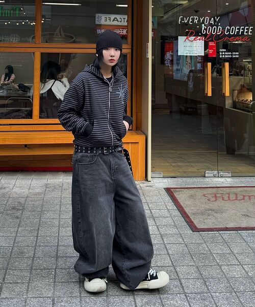 FLAREUP(フレアアップ)の「2.FLARE Knit Beanie (FL-716)(ニットキャップ/ビーニー・レディース・ブラック・FREE)」の20枚目の写真