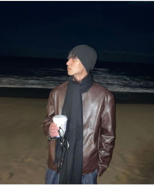 FLAREUP(フレアアップ)の「2.FLARE Knit Beanie (FL-716)(ニットキャップ/ビーニー・レディース・ブラック・FREE)」の11枚目の写真