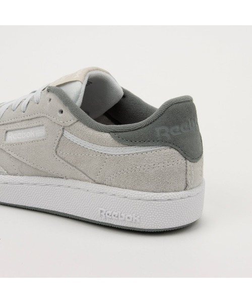 Reebok(リーボック)の「クラブシー 85 / CLUB C 85(スニーカー・メンズ・ライトグレー/コーラルピンク・23.0cm/23.5cm/24.5cm/24.0cm/25.0cm/25.5cm/26.0cm/26.5cm/27.0cm/27.5cm/28.0cm/28.5cm/29.0cm)」の11枚目の写真