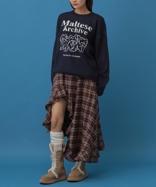 3.3 Field Trip （3.3フィールドトリップ）の「3.3 Field Trip／厚底レースアップファームートンブーツ（ブーツ・レディース・ベージュ/ブラック・MEDIUM/LARGE）」の11枚目の写真