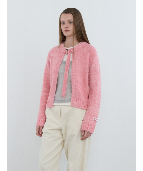 Kijun(キジュン)の「Belted Cardigan Pink(カーディガン/ボレロ・レディース・その他・SMALL/MEDIUM)」の5枚目の写真