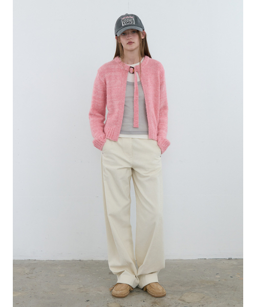 Kijun(キジュン)の「Belted Cardigan Pink(カーディガン/ボレロ・レディース・その他・SMALL/MEDIUM)」の2枚目の写真