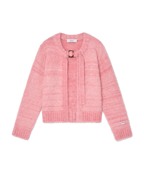 Kijun(キジュン)の「Belted Cardigan Pink(カーディガン/ボレロ・レディース・その他・SMALL/MEDIUM)」の3枚目の写真