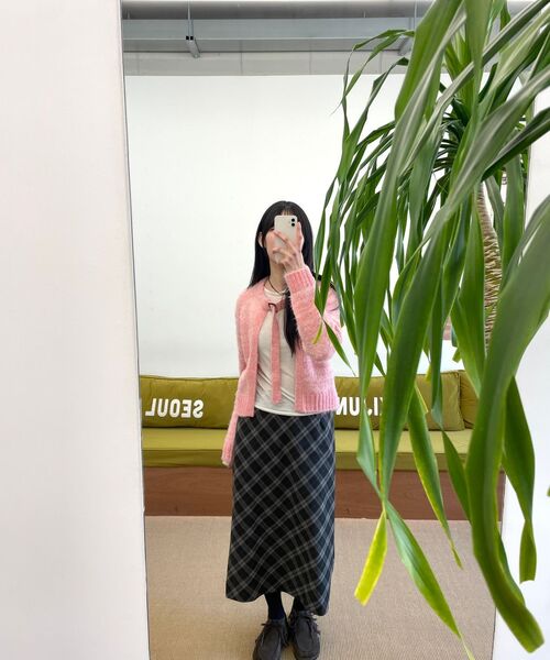 Kijun(キジュン)の「Belted Cardigan Pink(カーディガン/ボレロ・レディース・その他・SMALL/MEDIUM)」の4枚目の写真