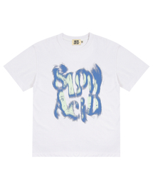 ストローク 半袖Tシャツ [ホワイト]