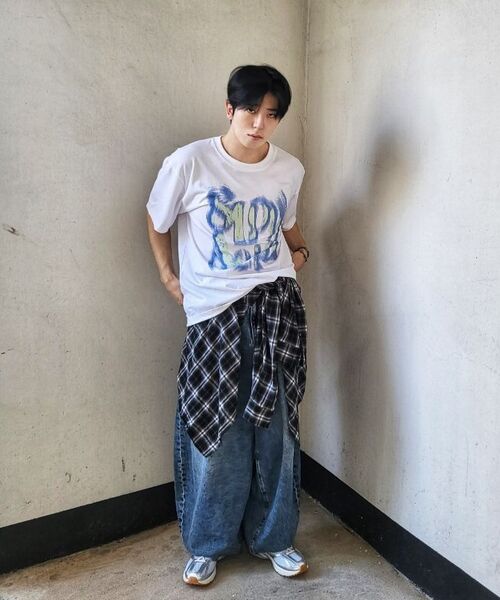 SLOWACID（スローアシッド）の「ストローク 半袖Tシャツ [ホワイト]（Tシャツ/カットソー・レディース・その他・LARGE/MEDIUM/X-LARGE）」の10枚目の写真