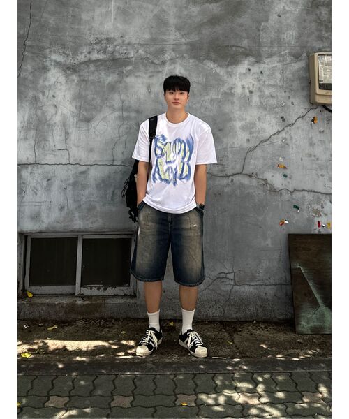 SLOWACID（スローアシッド）の「ストローク 半袖Tシャツ [ホワイト]（Tシャツ/カットソー・レディース・その他・LARGE/MEDIUM/X-LARGE）」の20枚目の写真