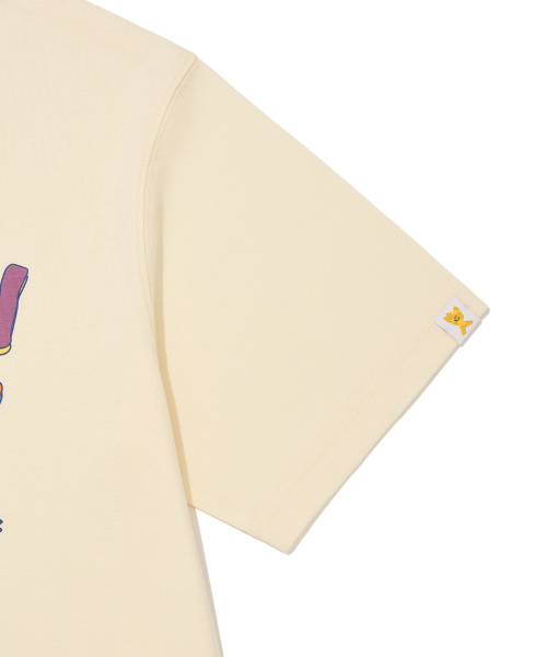 Wacky WiLLy(ワッキーウィリー)の「マルチタイポ半袖Tシャツクリーム(Tシャツ/カットソー・レディース・その他・MEDIUM/LARGE/X-LARGE/SMALL)」の6枚目の写真