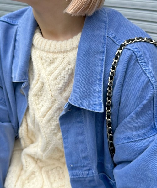 MENDL'S】ウォッシュ加工モンスターカバーオール（デニムジャケット