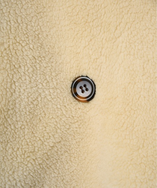 Olu.（オルドット）の「テーラードボアショートコート（その他アウター・レディース・ベージュ/ブラウン/アイボリー・FREE）」の21枚目の写真