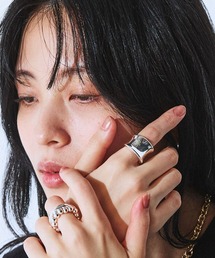 JEANASIS | 【シルバー925プレーティング】チャンキーリング/632741(リング)