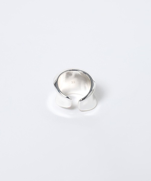JEANASIS（ジーナシス）の「【シルバー925プレーティング】チャンキーリング/632741（リング・レディース・シルバー/ゴールド・MEDIUM/LARGE）」の4枚目の写真
