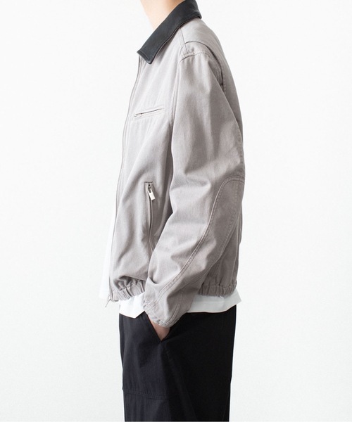 サルファーダイド チノクロス ワークJKT / SULFUR DYED CHINO CLOTH