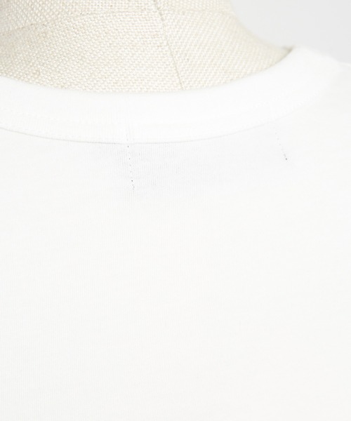 gomme（ゴム）の「ルーズパネルＴ（Tシャツ/カットソー・レディース・ホワイト/ブラック/チャコールグレー・MEDIUM）」の13枚目の写真