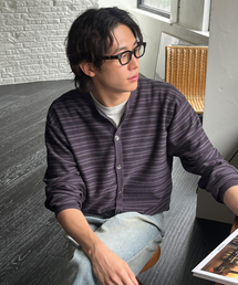 LEIRE（ルアール）の「エブリデイラウンドニットカーディガン[チャコールST]（カーディガン/ボレロ）」