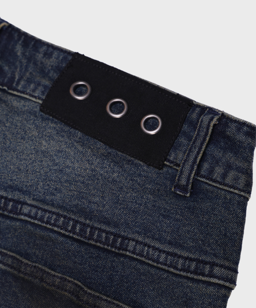 SAINTPAIN(セイントペイン)の「SP パンクフレアデニムパンツ ブルー(デニムパンツ・レディース・その他・MEDIUM/LARGE)」の10枚目の写真