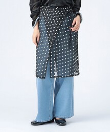 2WAY キャミソール & 巻レース スカート