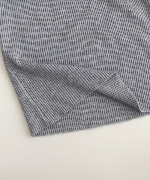 Miniministore(ミニミニストア)の「ニットワンピース 長袖 タイトワンピース(ワンピース・レディース・ワインレッド/グレー/アイボリー/ホワイト/ベージュ/ブラック・FREE)」の20枚目の写真