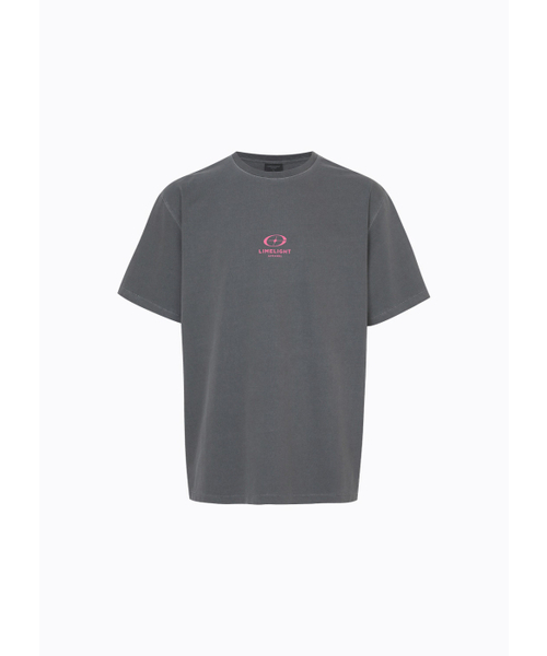 LIMELIGHT APPAREL(ライムライトアパレル)の「アパレルピグメントスタライトロゴTシャツ(チャコール/ピンク)(Tシャツ/カットソー・メンズ・その他・SMALL/MEDIUM/LARGE/X-LARGE)」の2枚目の写真