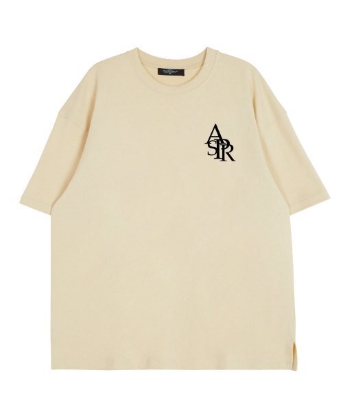 ASTRAL PROJECTION（アストラルプロジェクション）の「シンボルロゴラウンドネック15番手綿半袖Tシャツ_バター（Tシャツ/カットソー・レディース・その他・LARGE/X-LARGE/XX-LARGE）」の2枚目の写真