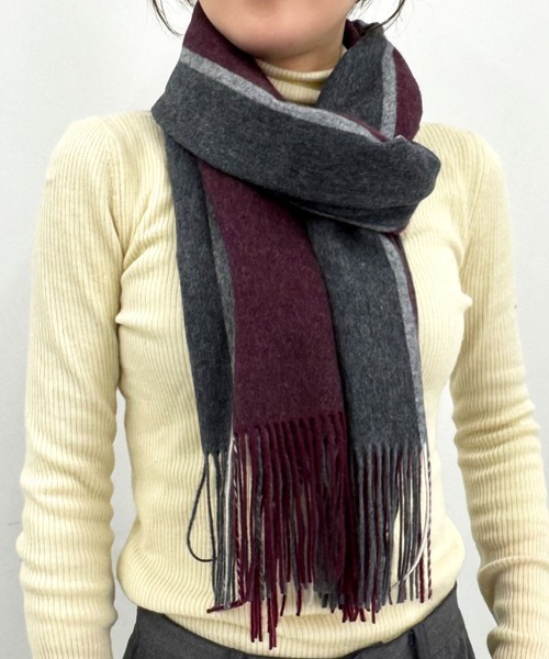 【H.O.V】cashmere muffler/カシミヤ マフラー