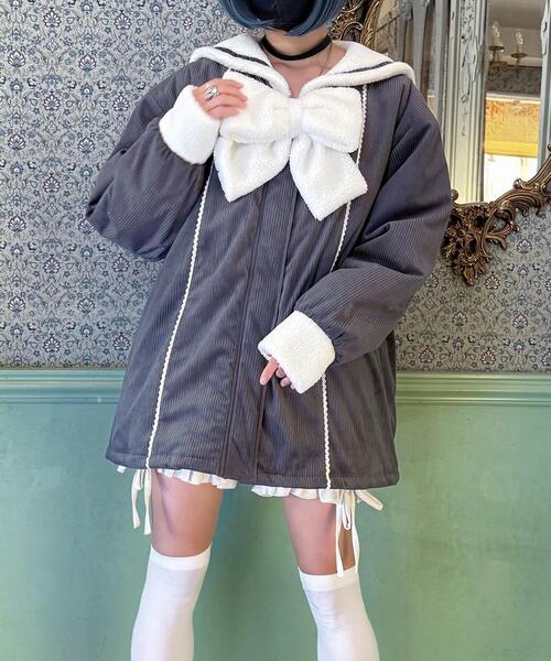 Whinny(ホワイニー)の「Whinny/あまあまポコポコきゃんでぃー(その他アウター・レディース・ブラック/ブルー・FREE)」の5枚目の写真