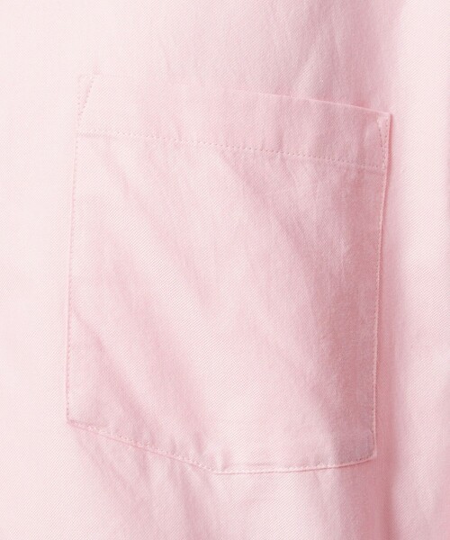 green label relaxing（グリーンレーベルリラクシング）の「［size SHORTあり］オックス オーバー シャツ（シャツ/ブラウス・レディース・ライトピンク/ライトブルー/イエロー/ネイビー・FREE/SHORT）」の9枚目の写真