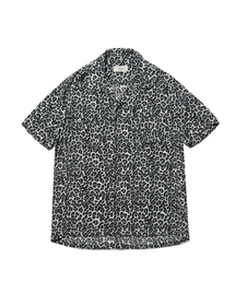 ROLLINGSTUDIOS（ローリングスタジオ）の「HAWAIAN SHIRT LEOPARD WHITE_BLACK（シャツ/ブラウス）」
