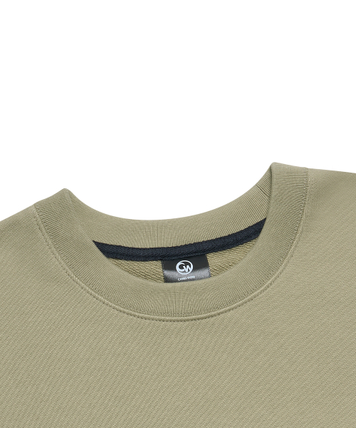 CAMEL WORK（キャメルワーク）の「NO.123 ブロッククルーネックスウェットシャツ（カーキ）（スウェット・メンズ・その他・MEDIUM/LARGE/X-LARGE）」の4枚目の写真