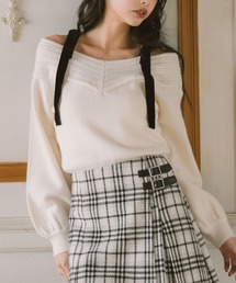 オフショル Vネック プルオーバー」に該当するファッション通販 - ZOZOTOWN