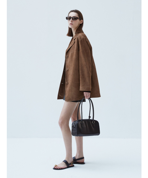 VERDEMAR(ベルデマール)の「Italian suede Classic Blazer_Mocha Mousse(ライダースジャケット・レディース・その他・MEDIUM/SMALL)」の5枚目の写真