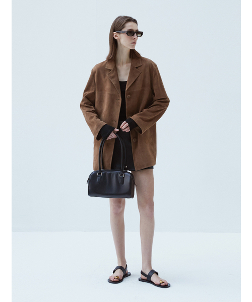 VERDEMAR(ベルデマール)の「Italian suede Classic Blazer_Mocha Mousse(ライダースジャケット・レディース・その他・MEDIUM/SMALL)」の6枚目の写真