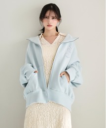 今季完売スナイデルホワイトファー付きジップアップパーカー未使用品 SNIDEL｜スナイデルのパーカー（ジップアップ）通販 - ZOZOTOWN