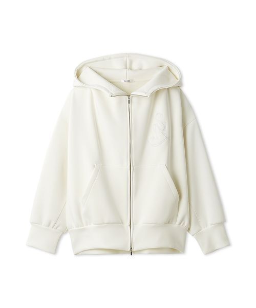 SNIDEL(スナイデル)の「エンブレムボンディングパーカー(パーカー・レディース・ホワイト/グレー/ライトブルー・F)」の20枚目の写真